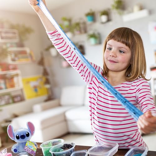 Lexibook Disney Stitch Stretchable Slime Toy with Confetti, Model SLIM01D 6