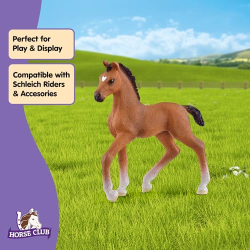 Schleich Horse Club Series - Oldenburg Foal Figurine (2378edc5-445f-49e9-a8b7-004b63fd1929)