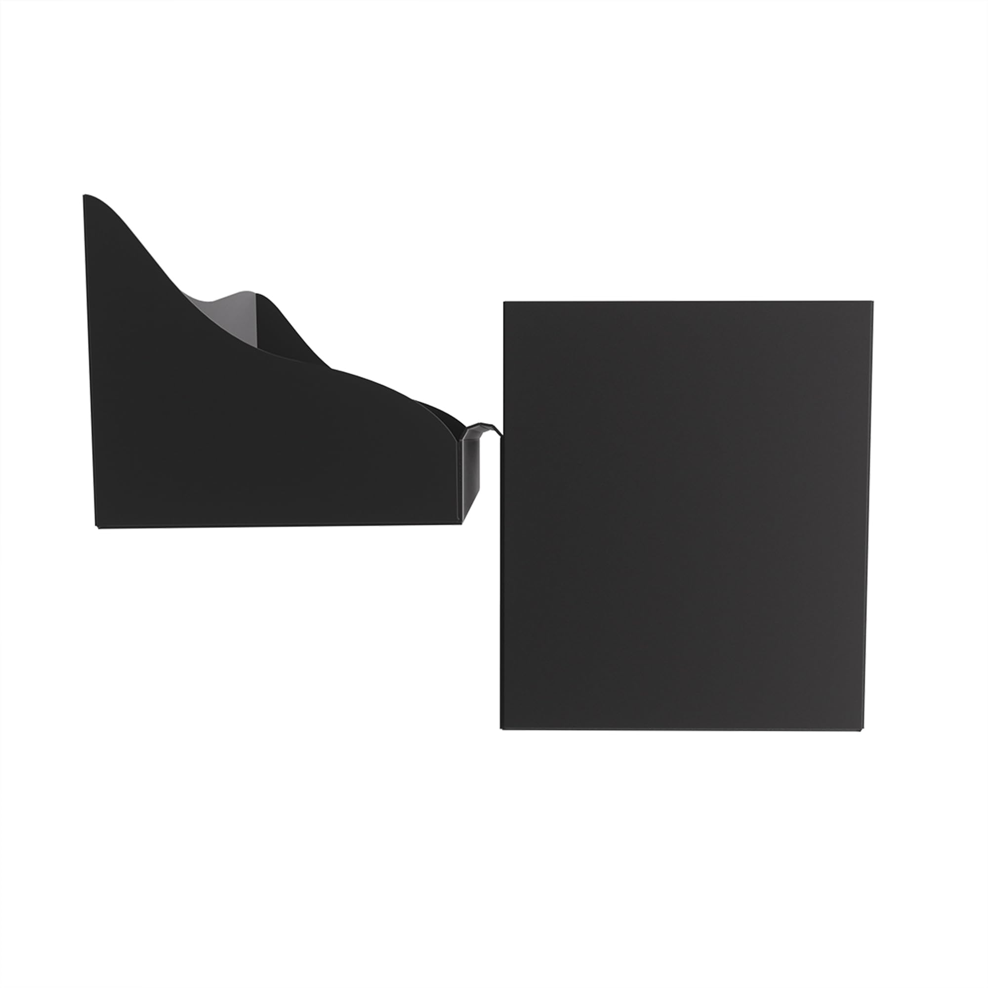 Gamegenic Double Deck Holder 200+ XL Black Card Storage Box 2