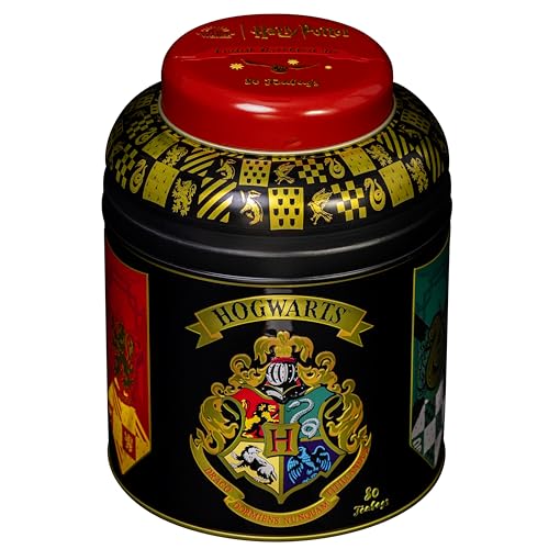 New English Teas Harry Potter Hogwarts House Crest Tea Caddy with 80 English Breakfast Teabags 6