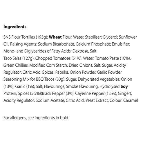 Old El Paso Stand 'N' Stuff Smoky BBQ Soft Taco Kit 345g (Pack of 4) 17