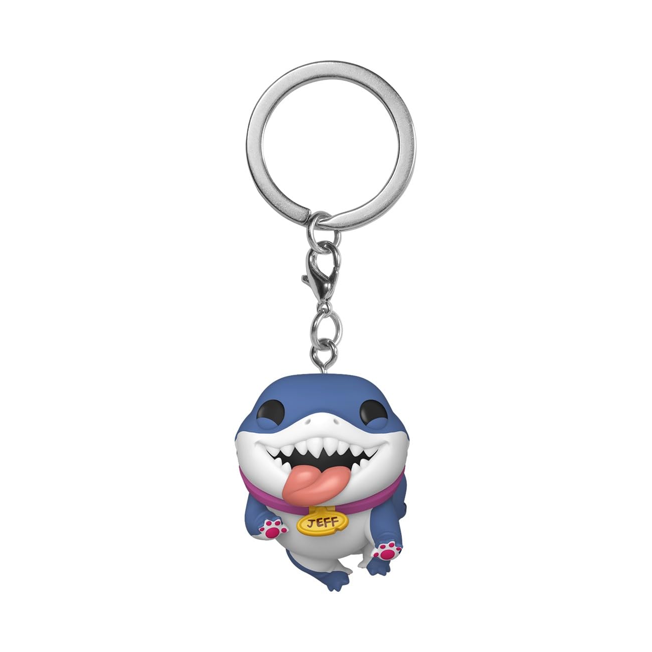 Funko Pop! Keychain: Jeff The Land Shark - Marvel Rivals Vinyl Figure | 3.75 Inches