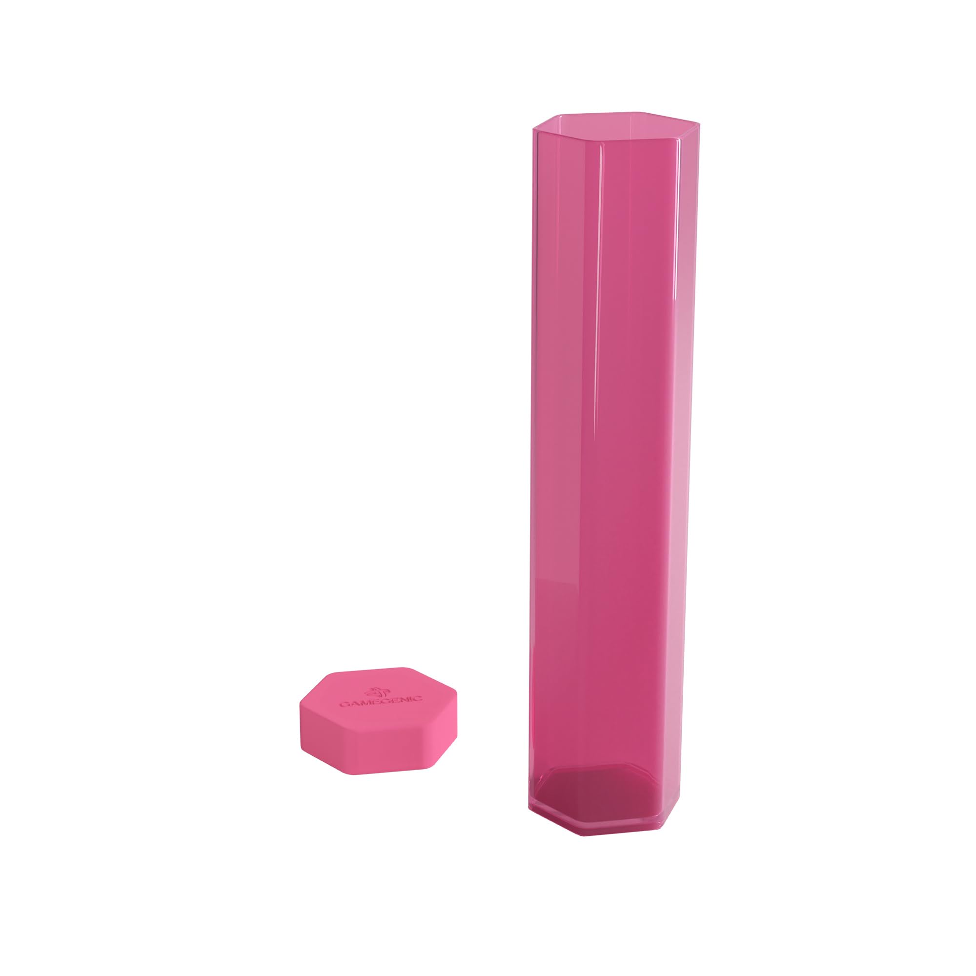 Gamegenic Pink Playmat Tube for Board Games and Card Games 2
