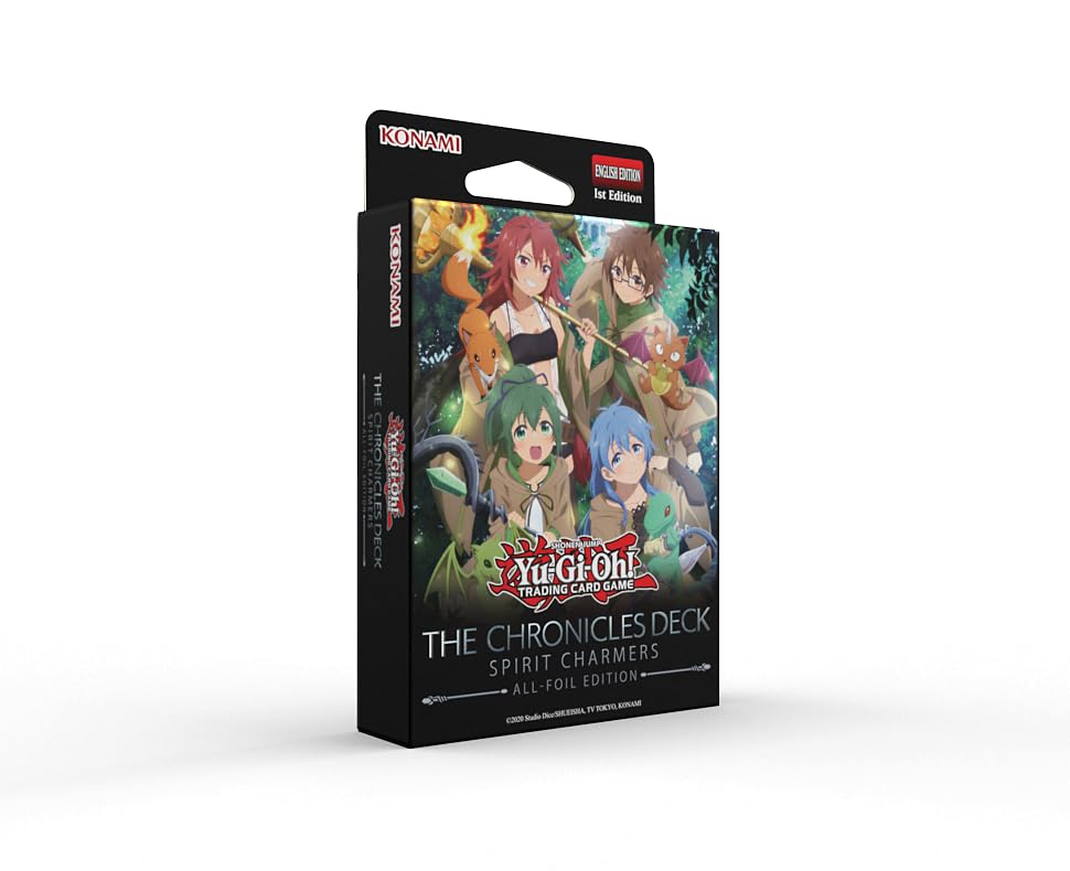 Yu-Gi-Oh! The Chronicles Deck: Spirit Charmers (51 Cards) | All-Foil Deck | Model CH02 1