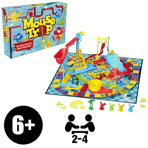 Hasbro Gaming Mouse Trap Board Game for Kids Ages 6 and Up 21