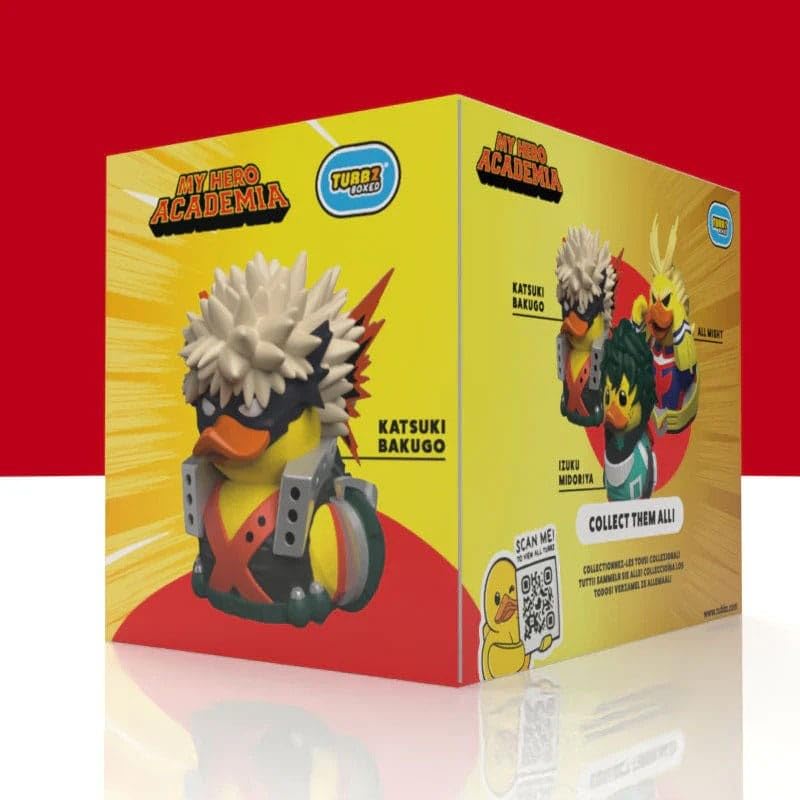 TUBBZ Boxed Edition: My Hero Academia - Katsuki Bakugo Cosplaying Rubber Duck Vinyl Figure 4