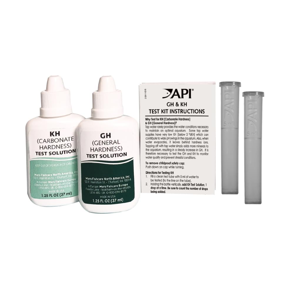 API GH & KH Test Kit for Freshwater Aquariums | Measures Water Hardness 2