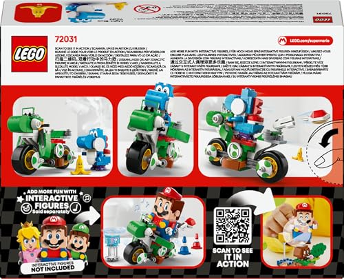 LEGO Super Mario: Mario Kart – Yoshi Bike Set - Building Toy for Kids 7+ 11