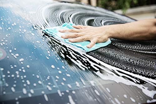 Gtechniq MF5 Glass Power Cloth - 40x40cm Reusable Cleaning Cloth for Glass & Mirrors