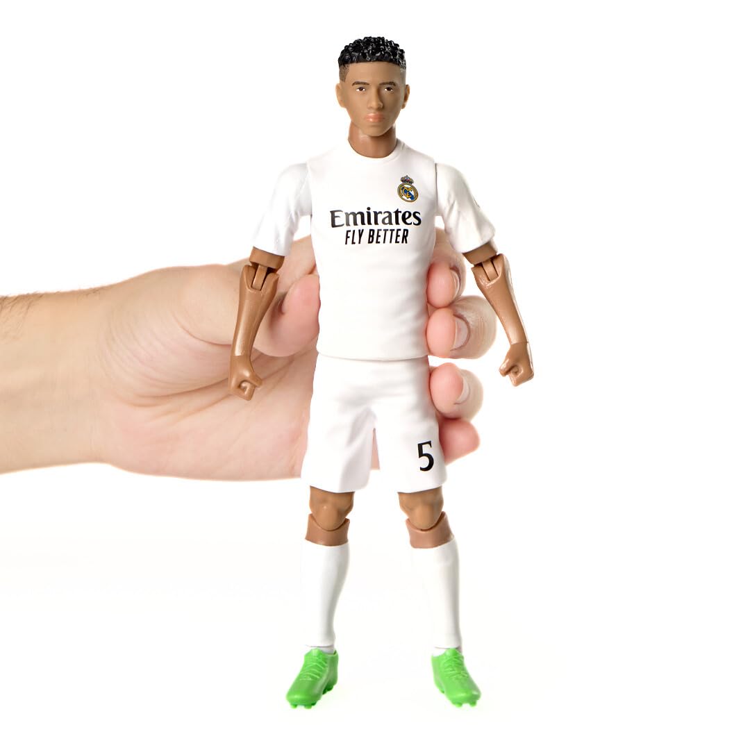 Banbo Sockers Toys Real Madrid Bellingham 8" Collectible Soccer Action Figu 6