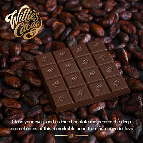 Willie's Cacao Bar - Milk of the Stars, Surabaya 54% Milk Chocolate - 50g 6