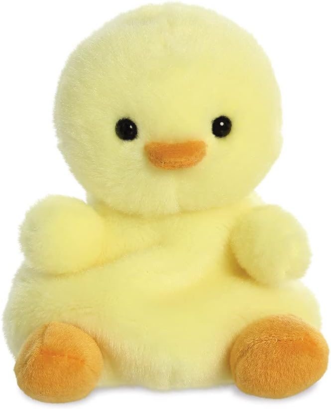 Aurora Palm Pals Betsy Chick Plush Toy - Soft Bean-Filled Chick for Babies & Toddlers 1