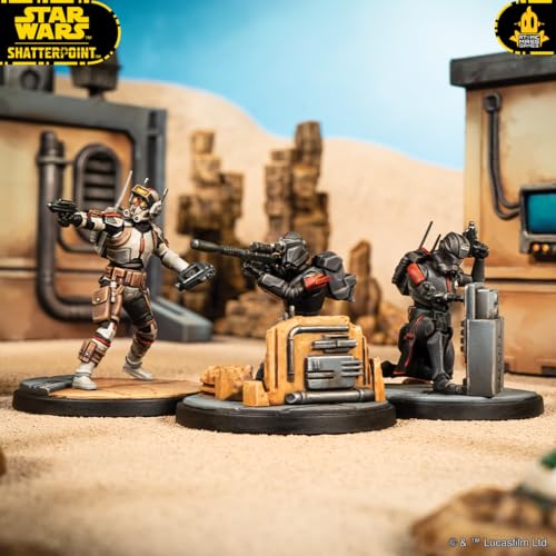 Atomic Mass Games Star Wars Shatterpoint Clone Force 99 Squad Pack Tabletop Miniatures Game (FFGSWP38)