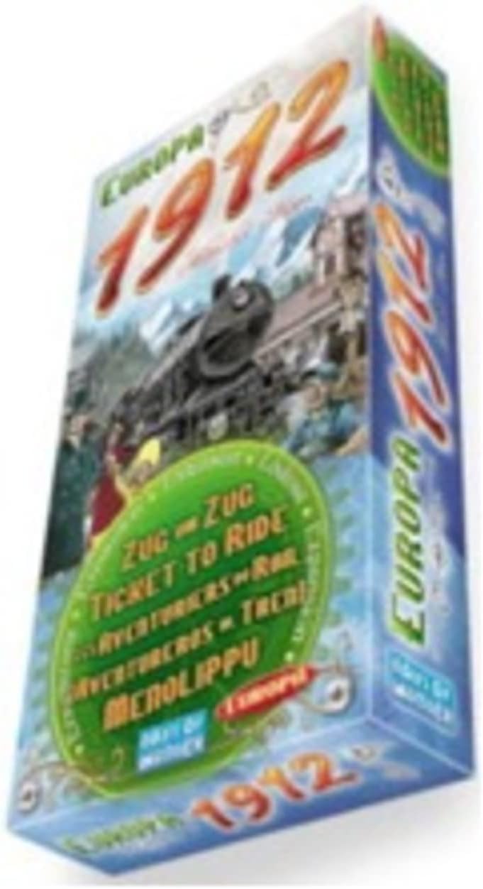 Days of Wonder Ticket to Ride Europa 1912 Board Game Expansion | Ages 8+ | 2-5 Players