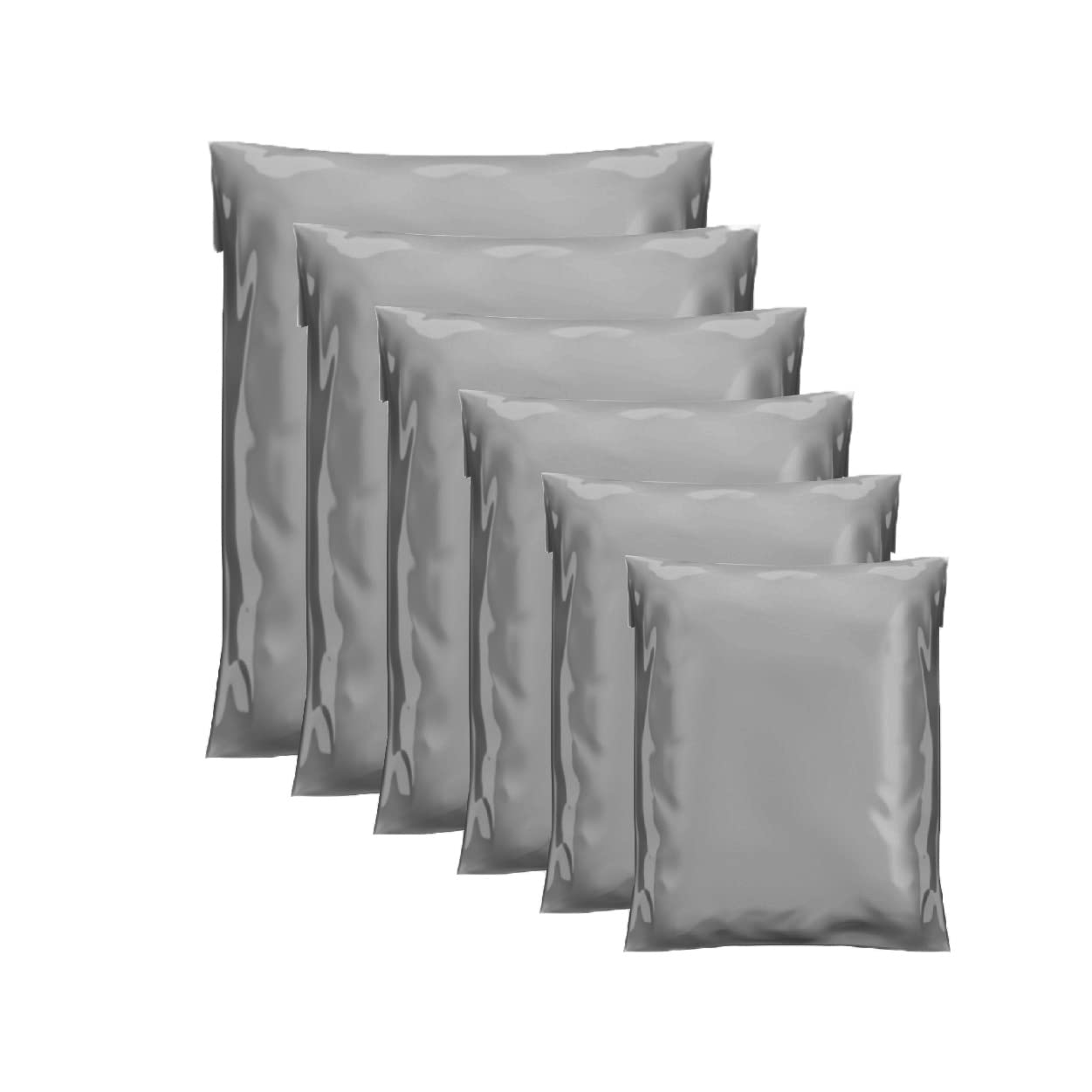G4GADGET Grey Mailing Bags 10x14 Self Seal Parcel Postage Bags | 20 Pack 1