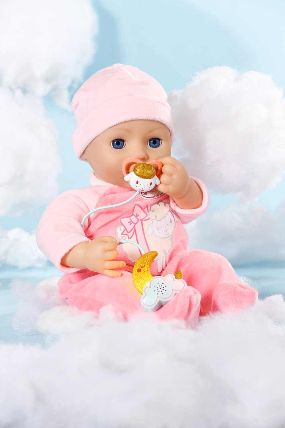 Baby Annabell Sweet Dreams Dummy 43cm - Lullaby & Light-Up Toy for Toddlers 9