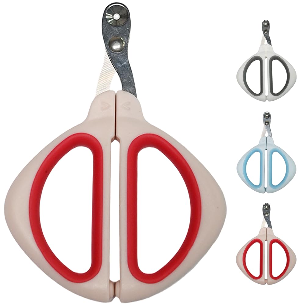 RAM ONLINE Professional Cat Nail Clippers - Stainless Steel Blades | Safety Guard | Ergonomic Grip 4