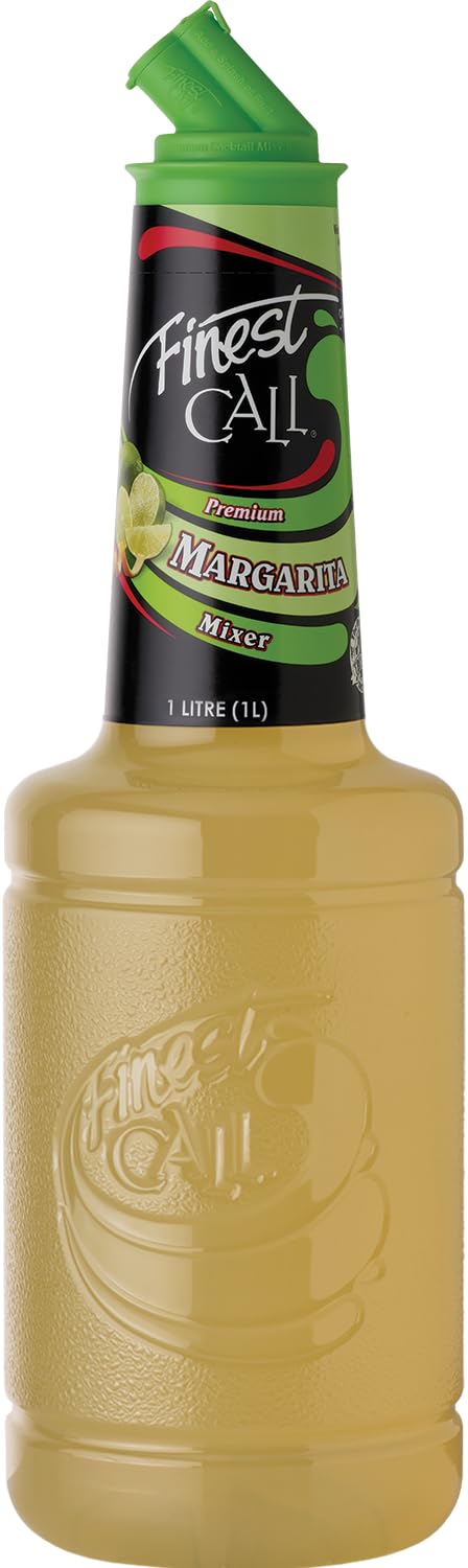 Finest Call Margarita Mix - Premium Pre-Made Cocktail Mix | All Natural | Gluten Free | 1.18 kg