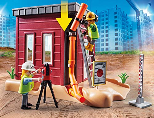 Playmobil 70443 City Action Construcion Excavadora pequeña con cubo móvil 4