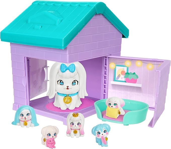 Little Live Pets Mama Surprise Families - Mama's House Beagle and Maltese B Playset | Ages 5+ 8
