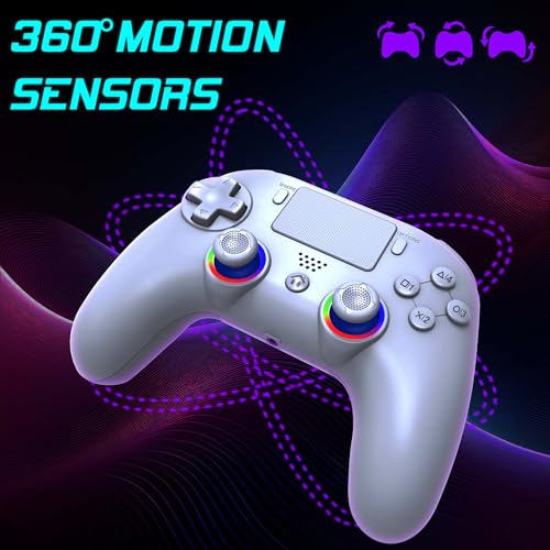 Subsonic – Wireless PS5/PC Controller with Programmable Paddles, RGB LEDs & Turbo Function 12