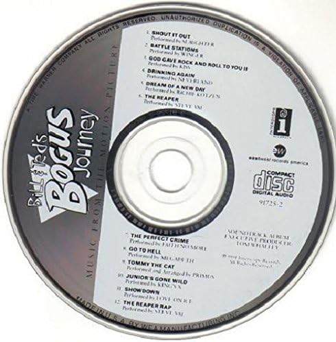 Bill and Ted's Bogus Journey (1991) - CD Soundtrack (Region Free)