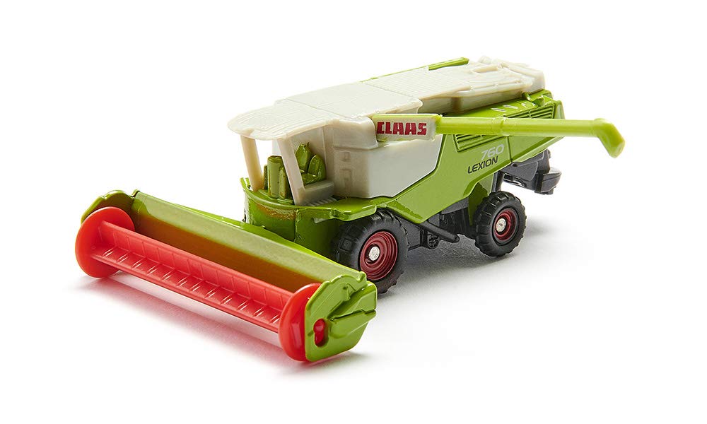 SIKU 1476 Claas Combine Harvester Scaled Model | Metal/Plastic | Green | Movable Winch 4