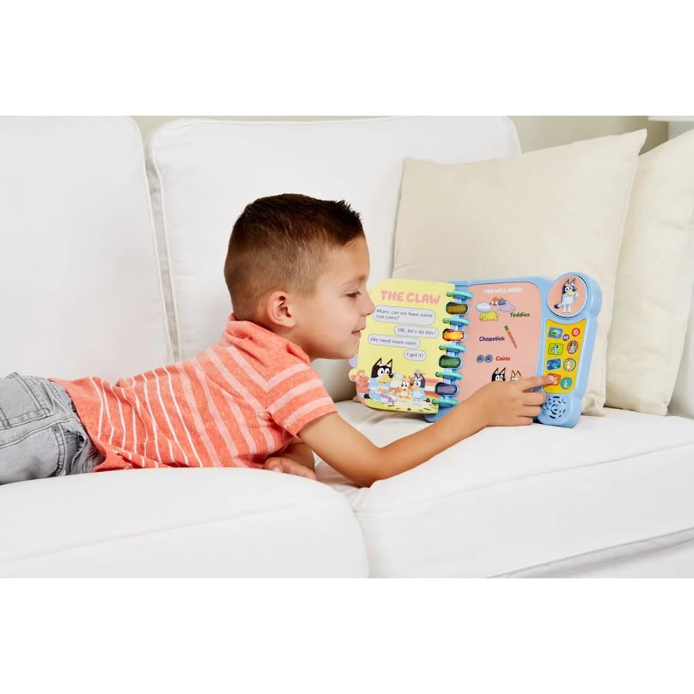 VTech Bluey’s Book of Games Interactive Learning Toy | Ages 3-6 | 4 Play Modes 6
