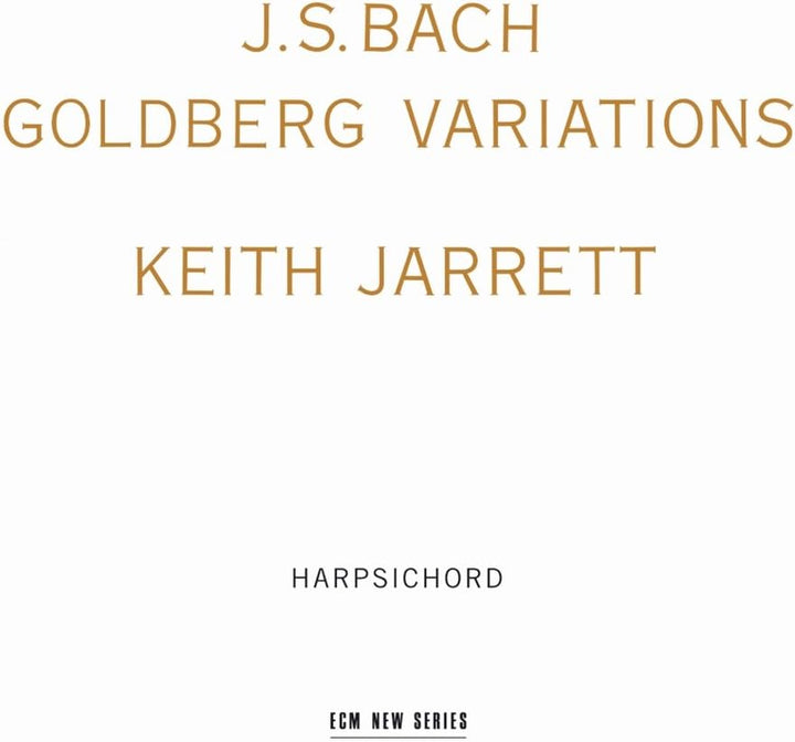 Keith Jarrett - Bach: Goldberg Variations [Audio CD]