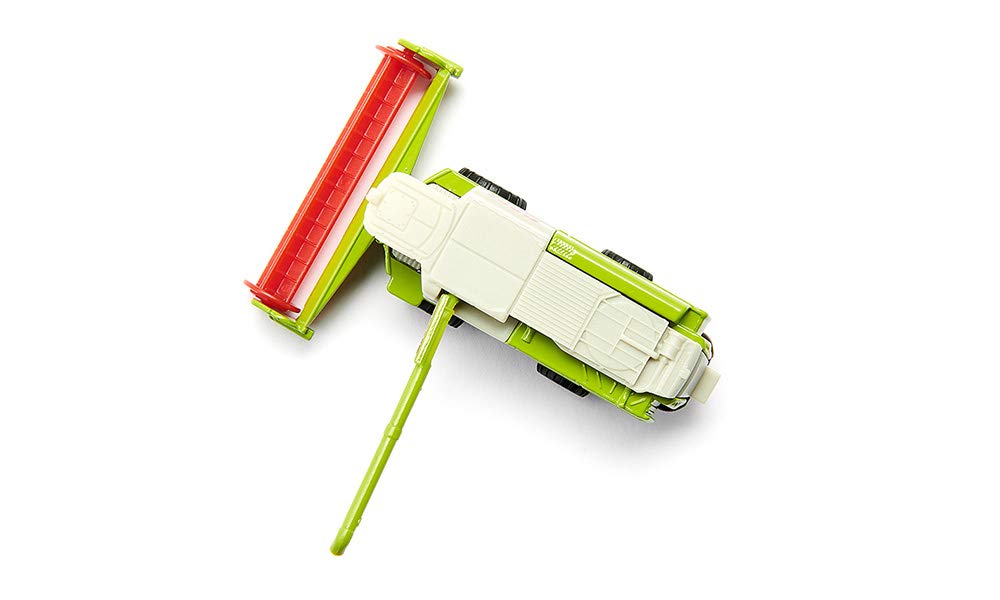 SIKU 1476 Claas Combine Harvester Scaled Model | Metal/Plastic | Green | Movable Winch 6