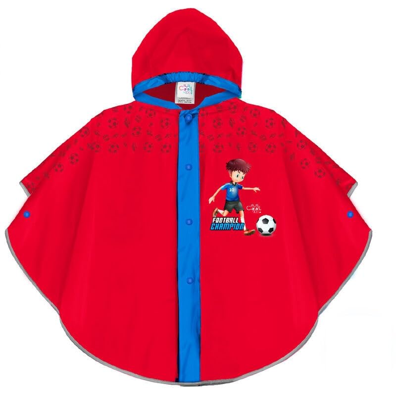 Football Graphic Raincoat - Multicoloured (One Size)