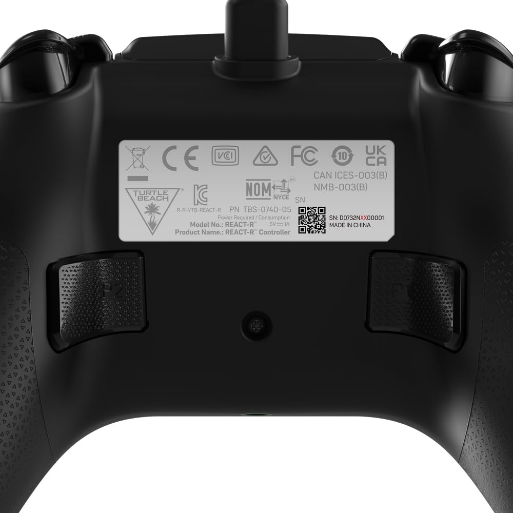 Turtle Beach React-R Pixel Wired Gaming Controller with Audio Controls, Mappable Buttons & Textured Grips for Xbox Series X|S, Xbox One & PC [Officially Licensed for Xbox]