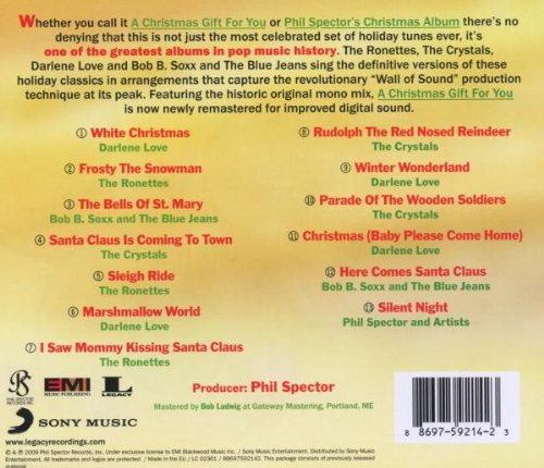 Phil Spector - A Christmas Gift For You [Audio CD] 4