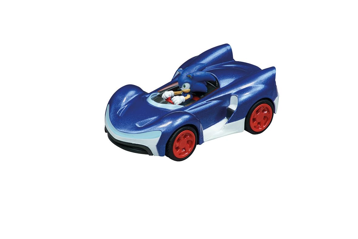 Pull & SPEED Sonic the Hedgehog Twinpack - Sonic vs. Shadow Pull-Back Cars | 2 Pack | 4 Inch 4