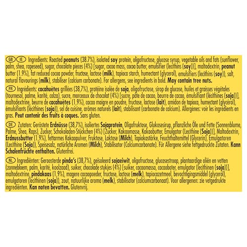 Nature Valley Protein Peanut & Chocolate Chewy Bars Family Pack 4 x 40g