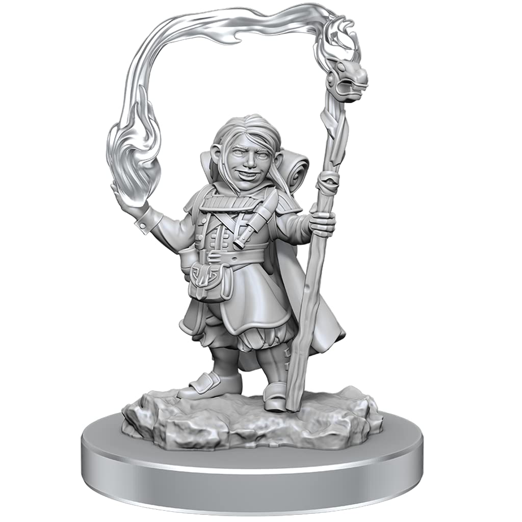 WizKids D&D Nolzurs Marvelous Miniatures - Halfling Wizards Wave 20 | Plastic | 2 Pieces 1