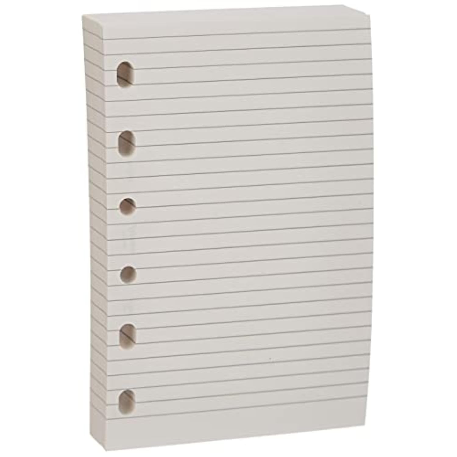 Filofax Pocket Ruled Notepaper Value Pack - White | 100 Leaves | 81mm x 120mm