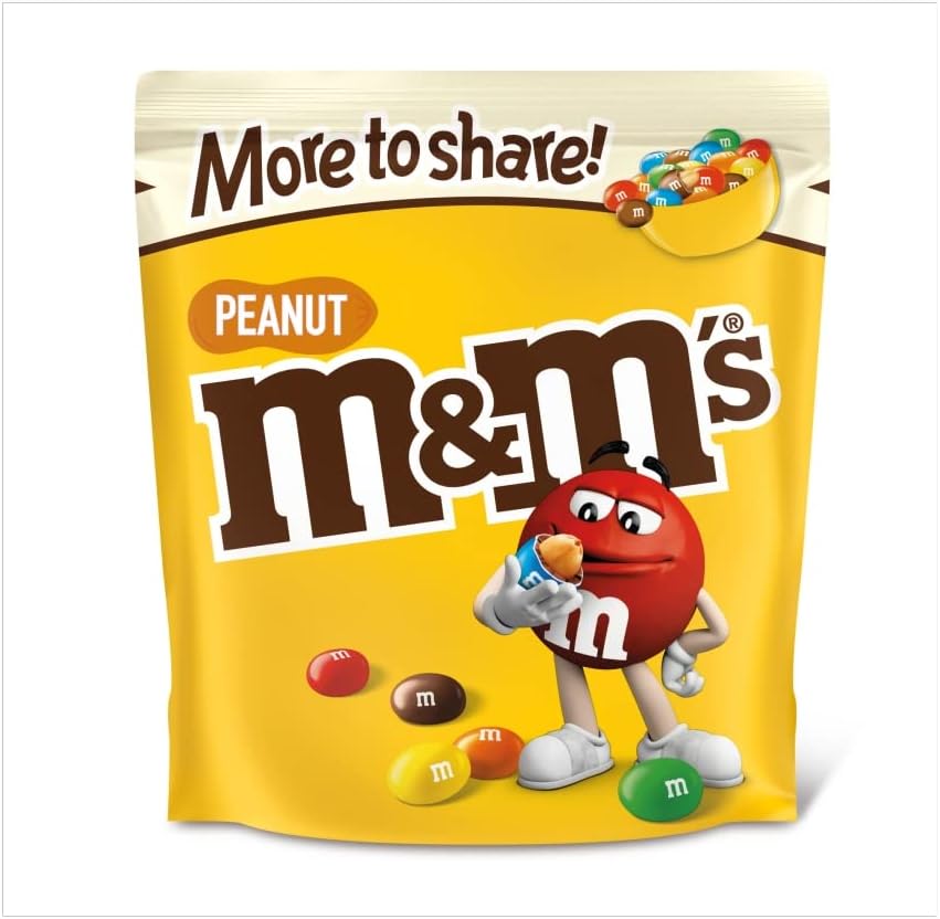 M&M's Peanut Chocolate More to Share Pouch 220g 3