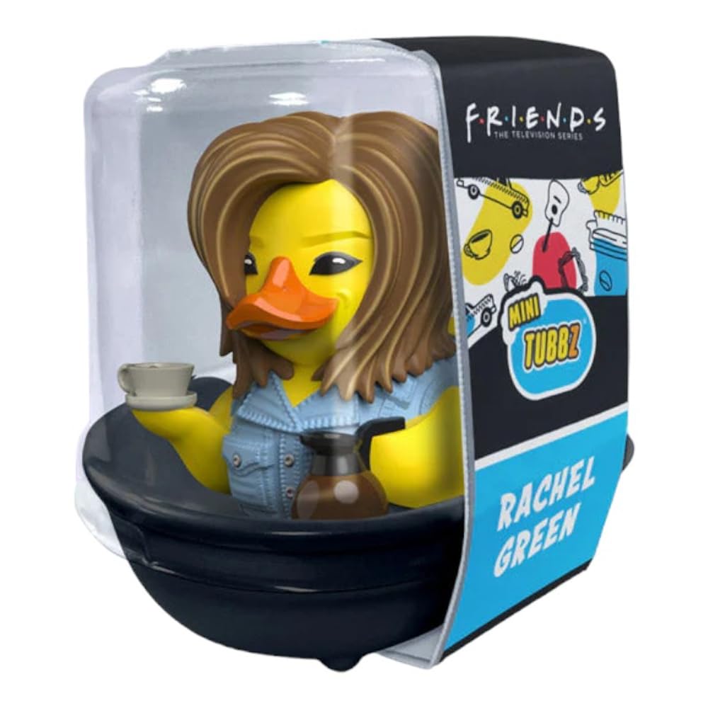 TUBBZ Mini Rachel Green Collectible Vinyl Rubber Duck Figure - Friends Merchandise
