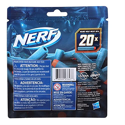 Nerf Elite 2.0 20-Dart Refill Pack - Official Foam Darts for Elite 2.0 Blasters | F0040EU5 2
