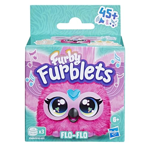 Furby Flo-Flo Flamingo Mini Plush Electronic Toy with Sounds & Music 7