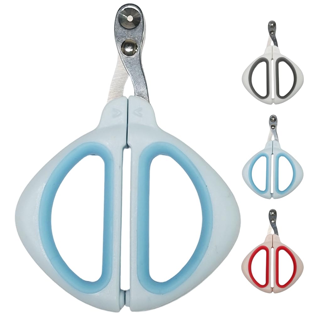 RAM ONLINE Professional Cat Nail Clippers - Stainless Steel Blades | Safety Guard | Ergonomic Grip 2