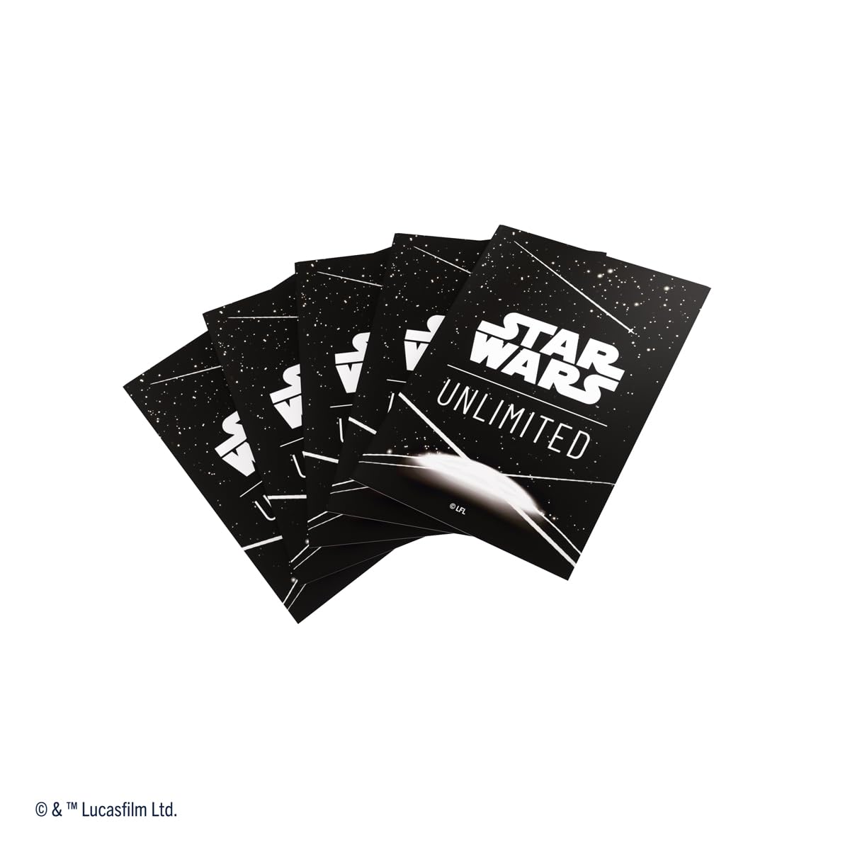 Gamegenic Star Wars: Unlimited Premium Art Sleeves - Card Back White 2