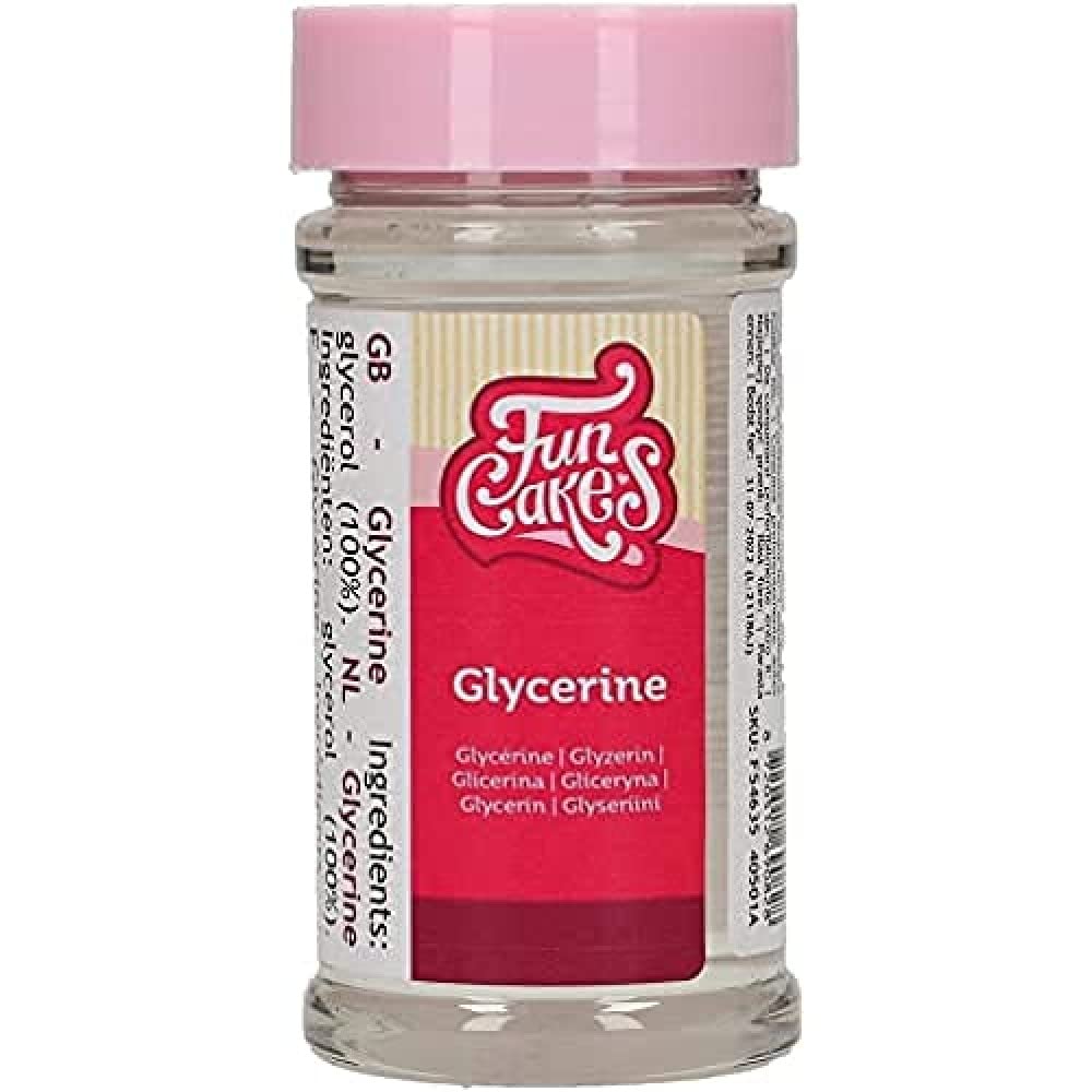 FunCakes Glycerine - Keeps Cakes Fresher, Improves Fondant Texture | 120g