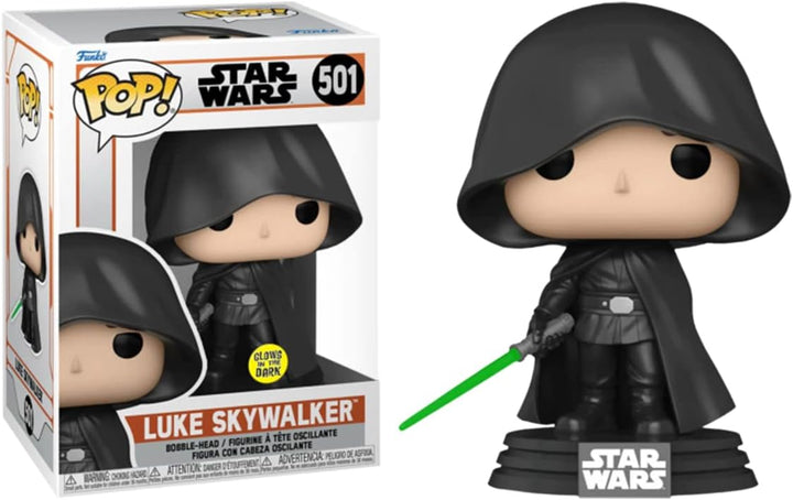 Funko Pop! Star Wars The Mandalorian - Luke Skywalker Vinyl Figure (FUN61011)