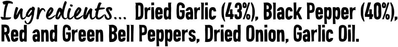 Schwartz Garlic Pepper 45g Jar - Pack of 6 | Garlic and Black Pepper Seasoning Blend