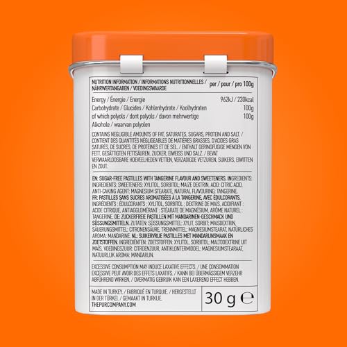 PUR Mints - Sugar Free Tangerine Tango Mints with Xylitol (360g) 11