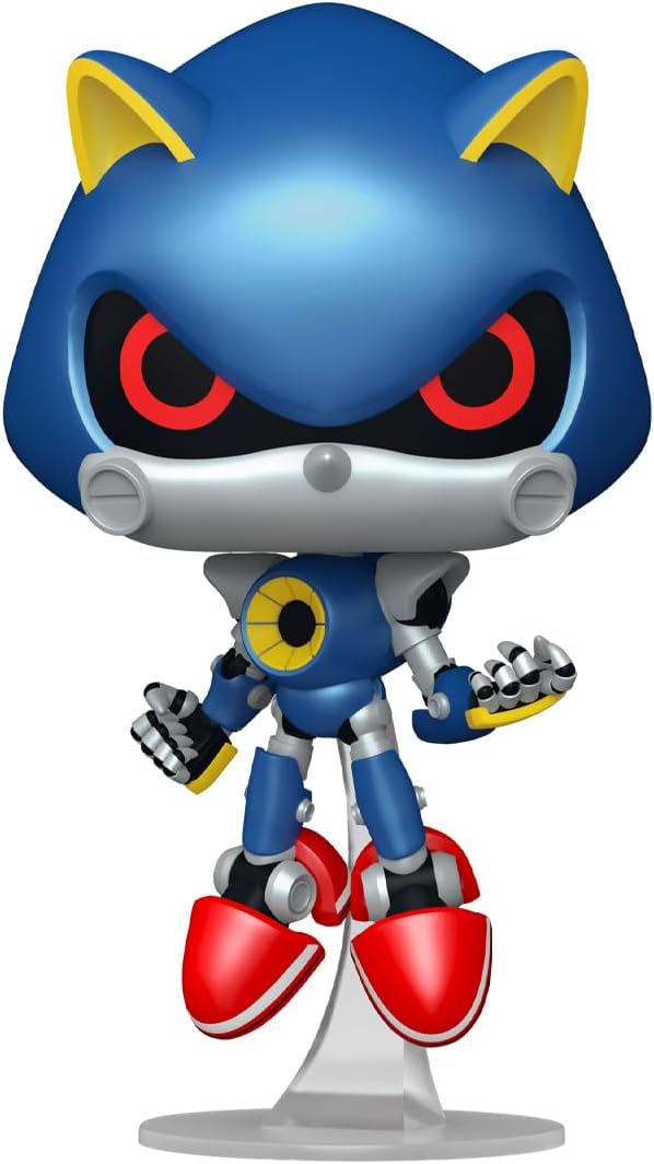 Funko Pop! Games: Sonic the Hedgehog - Metal Sonic the Hedgehog - Sonic the Hedg