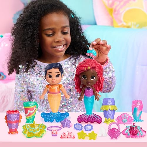 Just Play Disney Junior Ariel Pop Tails Deluxe Doll Set (39922)