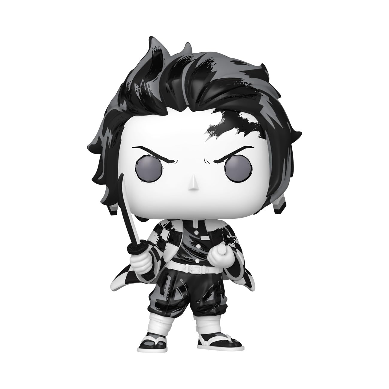 Funko POP! Animation: Demon Slayer - Tanjiro Kamado Sumi-Ink Figure | Vinyl | Approx. 3.75 in 2